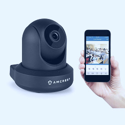 Amcrest ProHD 1080P WiFi Video Monitoring Security Wireless IP Camera with  Pan/Tilt, Two-Way Audio, Plug & Play Setup, Optional Cloud Recording, Full  HD 1080 - Black - Walmart.com